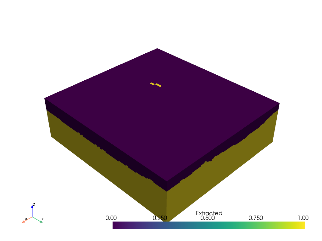 extract topography